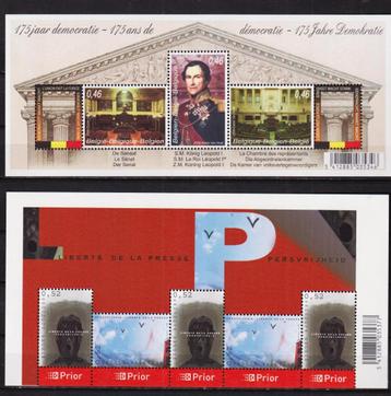 België 2006: alle blokken + 2 kleine velletjes ** beschikbaar voor biedingen