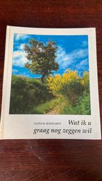 Wat ik u graag nog zeggen wil - Alida M. Bosshardt, Ophalen of Verzenden