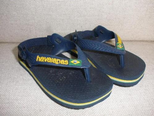 Havaianas Baby Brasil slippers sandalen blauw maat 19 - nieu, Kinderen en Baby's, Babykleding | Schoentjes en Sokjes, Nieuw, Jongetje