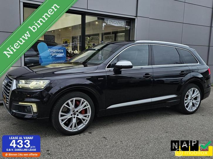 Audi Q7 3.0 TDI e-tron quattro Sport Panorama/HUD/SQ7 difuss, Auto's, Audi, Bedrijf, Te koop, Q7, 4x4, ABS, Achteruitrijcamera