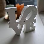 LOVE tekstbordje van hout, popart stijl, Robert Indiana, Ophalen of Verzenden, Zo goed als nieuw
