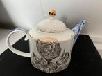 Pip studio royal white theepot met blauwe details groot!, Overige typen, Nieuw, Ophalen of Verzenden, Overige stijlen