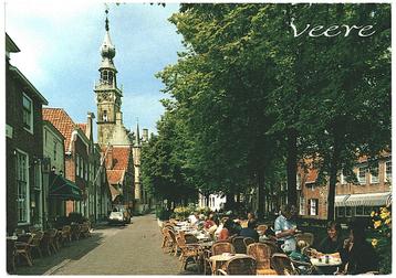 909684 Veere Zeeland Gelopen met postzegel beschikbaar voor biedingen