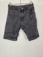 Stoere zwarte korte spijkerbroek mt 146/152 River Island, Kinderen en Baby's, Broek, ., Ophalen of Verzenden, Zo goed als nieuw