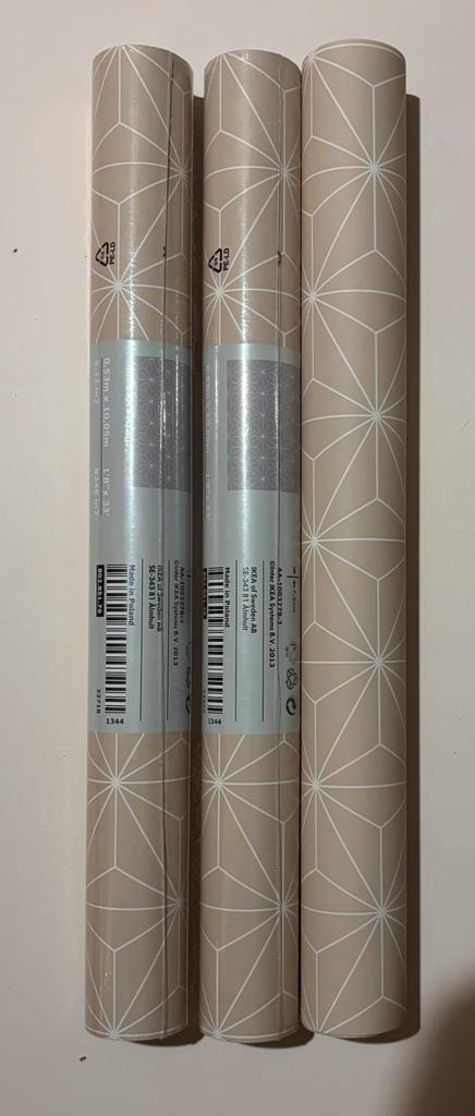 3 rollen roze BRÅKIG behang ArtRebels, PS2014, Huis en Inrichting, Stoffering | Behang, Roze, minder dan 10 m², Ophalen of Verzenden