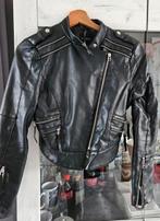 Zwarte Coolcat jas, maat 38, Ophalen of Verzenden, Gedragen, Maat 38/40 (M), Zwart