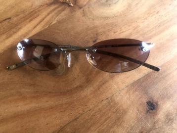 GUCCI iconische zonnebril 3 x 12,5 cm licht getint glas beschikbaar voor biedingen