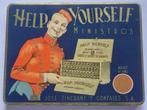 Help Yourself Ministros sigaren blik, Verzamelen, Ophalen of Verzenden, Gebruikt, Overige
