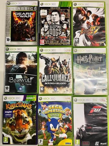 Xbox 360 games beschikbaar voor biedingen