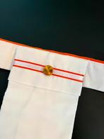 NiEl plastron wit/oranje, Gebruikt, Dressuur, Overige typen, Ophalen of Verzenden