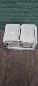 IKEA Prullenbak Systeem - Afvalscheiding, Kunststof, Gebruikt, Ophalen of Verzenden, Minder dan 50 cm