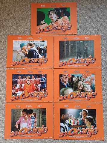 IN    ORANJE     lobbycard set. beschikbaar voor biedingen