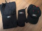 Weber BBQ Verkleedsetje - Schort, Handschoen, Pet, Tuin en Terras, Barbecue-accessoires, Ophalen of Verzenden, Zo goed als nieuw