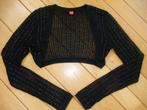 ESPRIT vest zwart met pailletten bolero maat S - nieuw -, Kleding | Dames, Ophalen of Verzenden, Nieuw, Maat 38/40 (M), Zwart