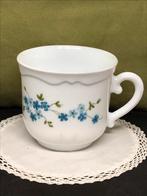 Vintage Arcopal kopje , blauw bloemetje (010721), Huis en Inrichting, Keuken | Servies, Ophalen of Verzenden, Glas, Overige stijlen