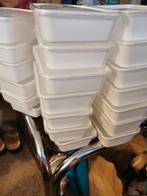 20 stuks witte bakjes met deksel voor knutselen, Ophalen of Verzenden, Nieuw, Materiaal