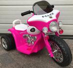 Elektrische kindermotor Harley Politiemotor look 6v roze NIE, Kinderen en Baby's, Speelgoed | Buiten | Voertuigen en Loopfietsen