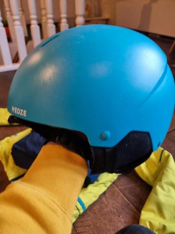 Skihelm Wedze blauw 53-56cm verstelbaar beschikbaar voor biedingen