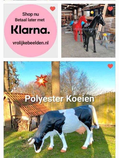 Schapen, beeld geit, beeld varken, kalf, koe beeld, Tuin en Terras, Tuinbeelden, Nieuw, Dierenbeeld, Kunststof, Ophalen