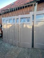 Serie 2 vaks paneeldeuren jaren 50, Minder dan 80 cm, Binnendeur, Ophalen of Verzenden, Zo goed als nieuw
