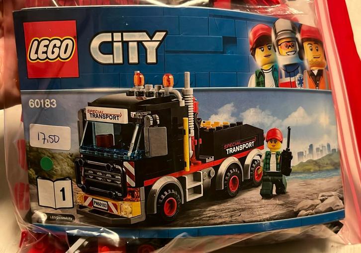 Lego City 60183 Zware-vrachttranssporteerder, Kinderen en Baby's, Speelgoed | Duplo en Lego, Zo goed als nieuw, Lego, Complete set