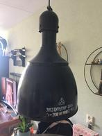Vintage metalen hanglamp, Verzenden, Gebruikt, Metaal, Minder dan 50 cm