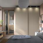 Ikea Pax kast beige Hasvik schuifdeuren 236 x 200 x 65, Ophalen, Zo goed als nieuw, 50 tot 75 cm, 200 cm of meer
