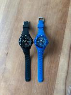 Ice Watch Polshorloge - blauw en zwart, Ophalen of Verzenden, Zo goed als nieuw, Blauw, Jongen of Meisje