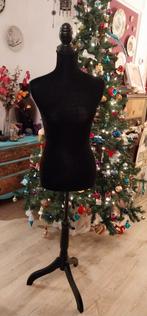 Verstelbare zwarte velvet paspop, Ophalen of Verzenden, Gebruikt