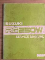 Suzuki RG250W 1983-1984 Service Manual, Suzuki