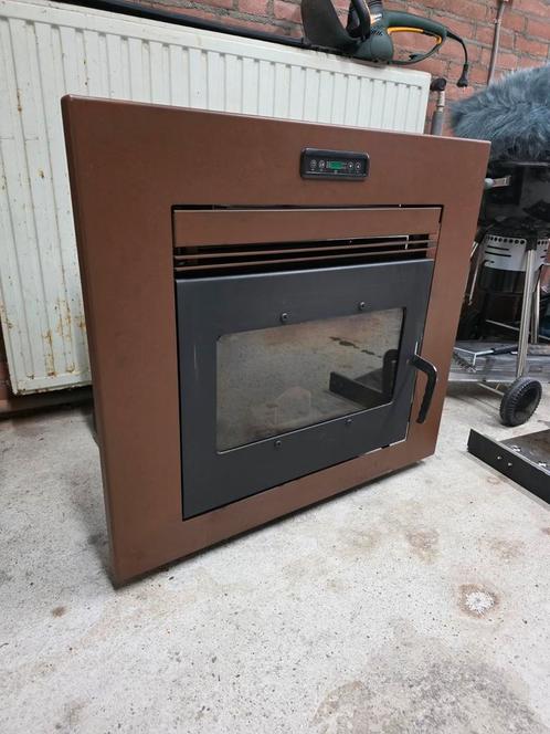 Mondena Inserto, Huis en Inrichting, Kachels, Gebruikt, Inbouw, Pelletkachel, Ophalen