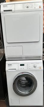 Miele set SoftCare W5903 wasmachine en T8903c condensdroger, 6 tot 8 kg, Ophalen, Zo goed als nieuw, 85 tot 90 cm