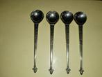 Vintage zilveren lepeltjes, 4st., 10cm, Antiek en Kunst, Ophalen of Verzenden, Zilver