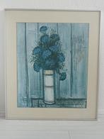 schilderij repro BERNARD BUFFET - BLOEMBOEKET -, Antiek en Kunst, Kunst | Schilderijen | Modern, Ophalen