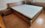 Compleet bed met ombouw, matrassen en nachtkastjes, Huis en Inrichting, Slaapkamer | Bedden, Ophalen, Gebruikt, 210 cm, Tweepersoons