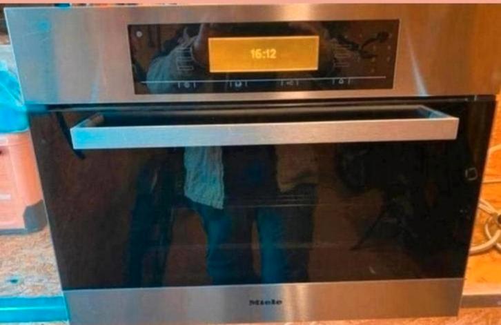 Miele hetelucht-stoomoven DGC 5080 XL, Witgoed en Apparatuur, Ovens, Zo goed als nieuw, Inbouw, Oven met grill, Minder dan 45 cm