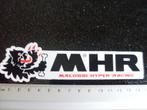 sticker MHR malossi hyper racing logo, Verzenden, Zo goed als nieuw, Merk