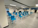 Pedrali kantine / eet / terrasstoel binnen en buiten, blauw, Ophalen, Gebruikt, Meubilair