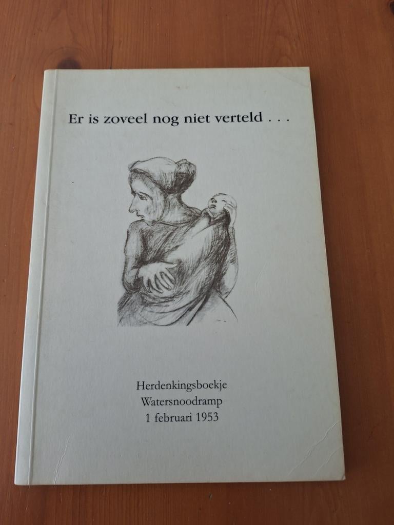Herdenkingsboekje Watersnoodramp 1953, Ophalen of Verzenden, 20e eeuw of later, Gelezen, Onbekend
