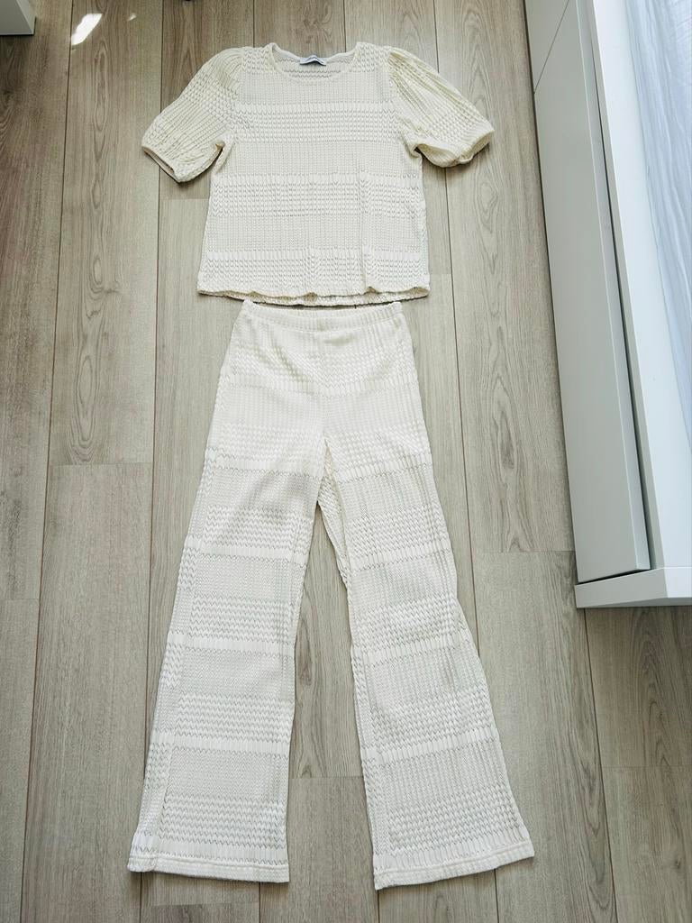Ambika Boho Pak - Crème - One Size - Gedragen, Kleding | Dames, Jumpsuits, Maat 38/40 (M), Wit, Ophalen of Verzenden, Zo goed als nieuw