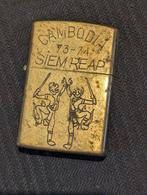 ZIPPO BRADFORD pa US , Cambodia, 1972-73 benzine aansteker, Ophalen of Verzenden, Landmacht, Azië, Overige typen