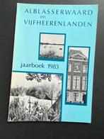 Alblasserwaard en Vijfheerenlanden. Jaarboek 1983
