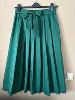 Max Mara - Midi rok - mt 42 - Groen - Plooien - Zgan, Ophalen of Verzenden, Zo goed als nieuw, Maat 42/44 (L), Max Mara
