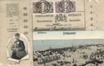 Zandvoort - met randversiering ( postbode ), Verzamelen, Ansichtkaarten | Nederland, Verzenden, Voor 1920, Gelopen, Noord-Holland