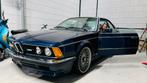 BMW E24 M6 S38, Achterwielaandrijving, Beige, Blauw, Leder