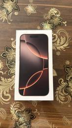 NIEUW!!!iphone 16 pro 128gb desert titanium, Ophalen, Zo goed als nieuw, 128 GB