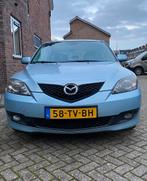 Mazda 3 1.6 Hatchback 2007 Blauw, Auto's, Voorwielaandrijving, 4 cilinders, Blauw, 1207 kg