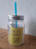 Cocktail jar (1 stuk) Hema, Huis en Inrichting, Keuken | Servies, Glas of Glazen, Nieuw, Ophalen of Verzenden, Glas