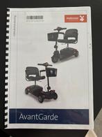 inklapbare scootmobiel avantgarde, 10 km/u of minder, Gebruikt, 15 km of minder, Ophalen