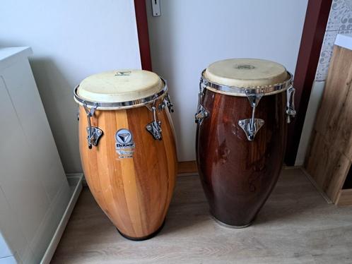 Conga's 2x vintage Braziliaans Raul/Bauer te koop, Muziek en Instrumenten, Percussie, Gebruikt, Trommel, Ophalen